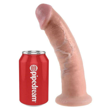 Dildo Realistico King Cock 23 cm con Base Ventra, Sicuro e Impermeabile